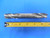 NEW WELDON 3/4" DIA. 3/4" SHANK DIA. DOUBLE END 4 FLUTE END MILL .75 .750 .7500