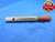 7/16 20 UNF 1A 2A MOD. SET THREAD PLUG GAGE .4375 NO GO ONLY P.D. = .4035 NF