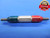 1/4 32 UNEF BEFORE PLATE THREAD PLUG GAGE .25 GO NO GO PD'S = .2317 & .2359 B/P