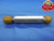 7/8 9 UNS SPECIAL VERMONT THREAD PLUG GAGE .875 GO NO GO P.D.'S = .8238 & .8320