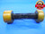 2 7/16 12 UNS 2B THREAD PLUG GAGE 2.4375 GO NO GO P.D.'S = 2.3834 & 2.3915 NS-2B