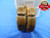 M24 X .75 6g VERMONT THREAD RING GAGES 24.0 0.75 GO NO GO P.D.'S = .9248 & .9206