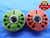1/2 18 N 2 THREAD RING GAGES .5 GO NO GO P.D.'S = .4692 & .4598 UN-2 QUALITY