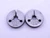 1/2 13 UNC 3A THREAD RING GAGES .5 .50 .500 GO NO GO P.D.'S = .4500 & .4463 - DW12245RDRL