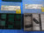 LOT OF NEW TOOL FLO INSERTS WITH TOOL HOLDERS & OTHER TOOLING GROOVING