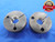 7/8 20 NEF 2 THREAD RING GAGES .875 GO NO GO P.D.'S = .8425 & .8878 UNEF-2 NS