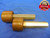 2 9/16 12 UNF 3A SET THREAD PLUG GAGE 2.5625 GO NO GO P.D.'S = 2.5084 & 2.5038