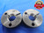 1 1/16 30 NS 2 THREAD RING GAGES 1.0625 GO NO GO P.D.'S = 1.0409 & 1.0361 UNS-2