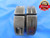 5/8 8 N 3 LEFT HAND THREAD RING GAGES .625 GO NO GO P.D.'S = .5438 & .5384 L.H.