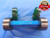 2.060 24 UNS 2B THREAD PLUG GAGE 2.06 GO NO GO P.D.'S = 2.0329 & 2.0389 NS-2B