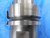 KENNAMETAL HSK63A 22 mm PILOT 10 mm KEY SHELL / FACE MILL HOLDER 60580332R00 HSK
