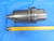 KENNAMETAL HSK63A 22 mm PILOT 10 mm KEY SHELL / FACE MILL HOLDER 60896673R01 HSK