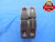 2 9/16 12 UNF 3A THREAD RING GAGES 2.5625 GO NO GO P.D.'S = 2.5084 & 2.5038