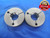 1.535 26 NS 2A THREAD RING GAGES 1.535 GO NO GO P.D.'S = 1.5090 & 1.5040 UNS-2A