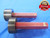 2 15/16 16 UNS 3B THREAD PLUG GAGE 2.9375 GO NO GO P.D.'S = 2.8969 & 2.9023