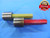2 1/4 8 UNJ 3A SET THREAD PLUG GAGE 2.25 GO NO GO P.D.'S = 2.1688 & 2.1628 - DW3247RD