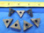 7PCS NEW SECO TNMS 43 CARBIDE TURNING INSERTS GRADE 370 3/16 THICKNESS TNMG