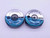 2 56 UNC 2A THREAD RING GAGES #2 .086 .0860 GO NO GO P.D.'S = .0738 & .0717 - DW4984RD