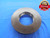 2 5/8 12 SHOP MADE SOLID THREAD RING GAGE 2.625 GO ONLY INSPECTION TOOL 2.625-12 - DW5390BU