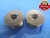 2 1/2 16 N THREAD PLUG GAGES 2.5 GO NO GO P.D.'S = 2.4594 & 2.4640 UN INSPECTION - DW5745BU