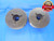 2 1/2 16 N THREAD PLUG GAGES 2.5 GO NO GO P.D.'S = 2.4594 & 2.4640 UN INSPECTION - DW5745BU