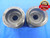 3 1/4 12 UN 2A SET THREAD PLUG GAGES 3.25 GO NO GO P.D.'S = 3.1938 & 3.1877 N-2A - DW5766BU