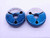 5/8 18 UNF 2A THREAD RING GAGES .625 .6250 GO NO GO P.D.'S = .5875 & .5828 CHECK - 58182AR2