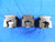 SCHUNK 130 210-056 BASE JAW 3pc SET STRAIGHT SERRATION TONGUE AND GROOVE MASTER