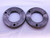 3 5/8 12 UN 2A THREAD RING GAGES 3.625 3.6250 GO NO GO P.D.'S = 3.5690 & 3.5626 - DW6589BU