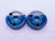 5/8 24 UNEF 2A THREAD RING GAGES .625 .6250 GO NO GO P.D.'S = .5967 & .5927 - DW7192BU