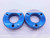 2" 12 UNJ 3A THREAD RING GAGES 2.0 2.00 2.000 GO NO GO P.D.'S = 1.9459 & 1.9414 - DW7217K6