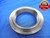 6" 8 SOLID SHOP MADE THREAD RING GAGE 6.0 GO ONLY P.D. = 5.9188 INSPECTION CHECK - DW7878BU
