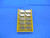 10PCS KENNAMETAL NJF3010L16 K68 CARBIDE TOP NOTCH THREADING INSERTS NJF 3010 L16