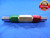 .7520 & .7530 CLASS X PIN PLUG GAGE GO NO GO .7500 +.0020 OVERSIZE 3/4 19.101 mm