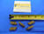 5PCS NEW KENNAMETAL NPL 333 N KC810 TiN CARBIDE TOP NOTCH INSERTS NPL333N KENDEX