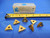 7PCS NEW KNIGHT CARBIDE TNMA43NGL TiN CARBIDE TURNING INSERTS TNMA 43NGL W .062