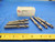 6 PCS CHICAGO-LATROBE 48525 25/64" HIG H SPEED STEEL DRILL BITS 3 3/8" OAL HSS