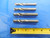 4PCS CHICAGO-LATROBE 25/64 HSS SCREW MACHINE TWIST DRILL BIT 1 7/8 LOC 3 1/4 OAL