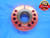 1 1/16 14 UNS 2A THREAD RING GAGE 1.0625 NO GO ONLY P.D. = 1.0092 NS-2A CHECK - DW8583BU