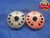 1/2 20 UNF 2A BEFORE PLATE THREAD RING GAGES .5 GO NO GO P.D.'S = .4652 & .4609 - DW8752RD