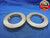 4 1/4 12 UN 2A SOLID THREAD RING GAGES 4.25 GO NO GO P.D.'S = 4.1939 & 4.1874 - DW9168HX