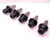 5pc LOT OF CAT50 TG100 COLLET CHUCK TOOL HOLDERS VARIOUS PROJECTIONS TG 100 HEX - JH1101BU