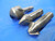 3PCS HERTEL 2" & 1.450" DIA HSSCo8 END MILLS 1" & 3/4 SHANK 2 FLUTE MODIFIED - MS2173HX
