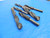 6PC LOT HSS TWIST DRILL BITS VARIOUS BRANDS AND SIZES FROM 11/16 UP TO 15/16 - MS2215BU