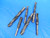 6PC LOT HSS TWIST DRILL BITS VARIOUS BRANDS AND SIZES FROM 11/16 UP TO 15/16 - MS2215BU