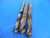 LOT OF 3 HSS TWIST DRILL BITS 61/64 , 1 9/64 , 1 9/32 .953125 1.140625 1.28125 - MS2407BU
