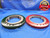 6 1/2 8 NS 2 LEFT HAND THREAD RING GAGES 6.5 GO NO GO P.D.'S = 6.4188 & 6.4086 - DW9976RD