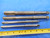 4PC LOT CLEVELAND HSS CARBIDE TIPPED REAMERS MORSE TAPER #2 & #3 SHANKS MT2 MT3  - MS2590BU