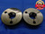 NEW 1 1/4 12 UNF 3A THREAD RING GAGES 1.25 GO NO GO P.D.'S = 1.1959 & 1.1913 - JF3884MJ