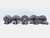 5pc LOT OF CAT50 1 1/2 PILOT O.D. 5/8 KEY FACE MILL TOOL HOLDER 2" - 4" PROJ. - MS2816BU